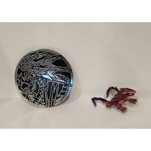 Pokemon Eternatus Jumbo Coin and Pin Darkness Ablaze NEW